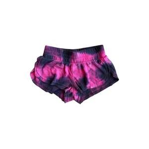 NEW ROWDY SPROUT girl's spark lux terry short in pink